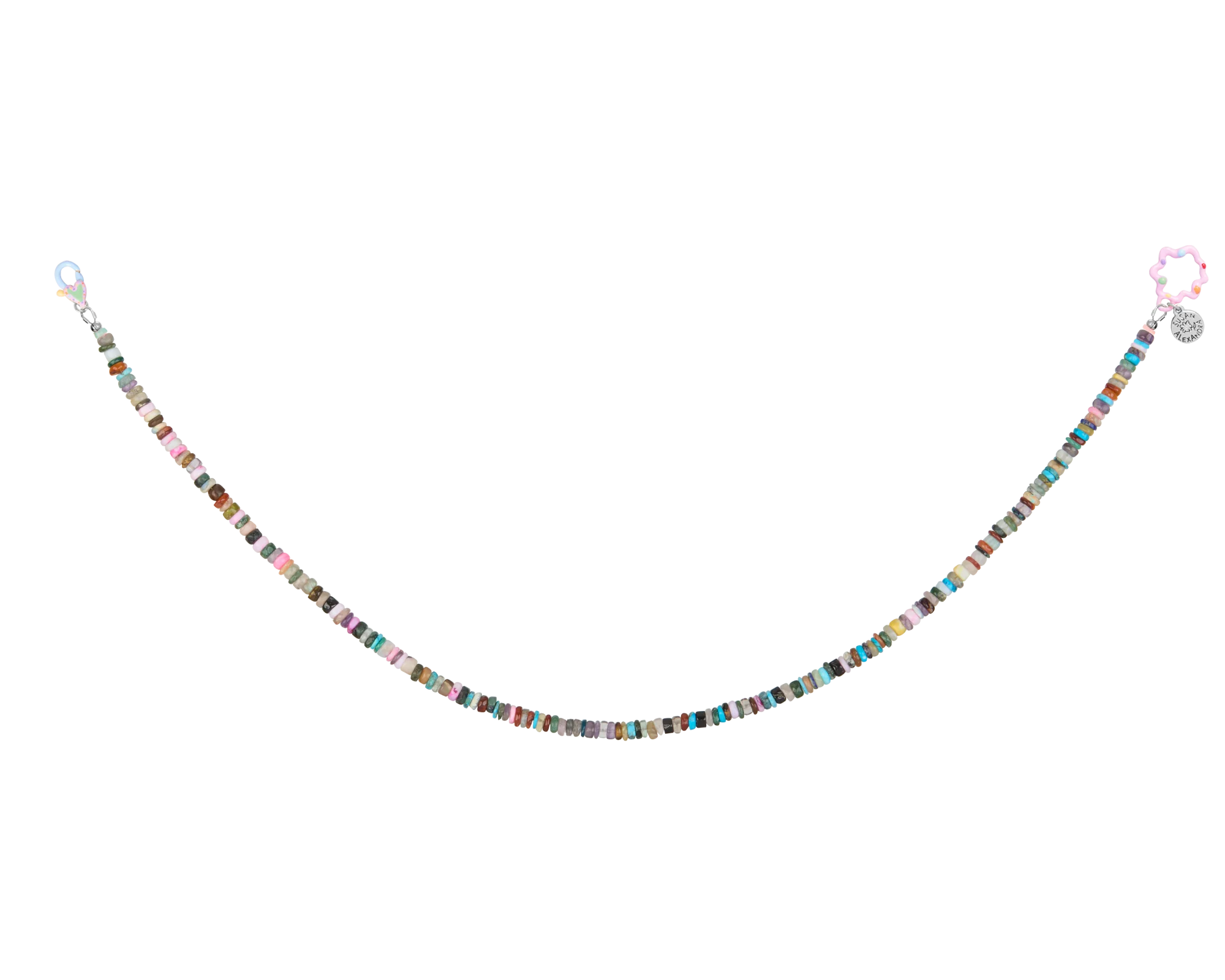 Chrome Tiny Joys Necklace on Vortex Chain