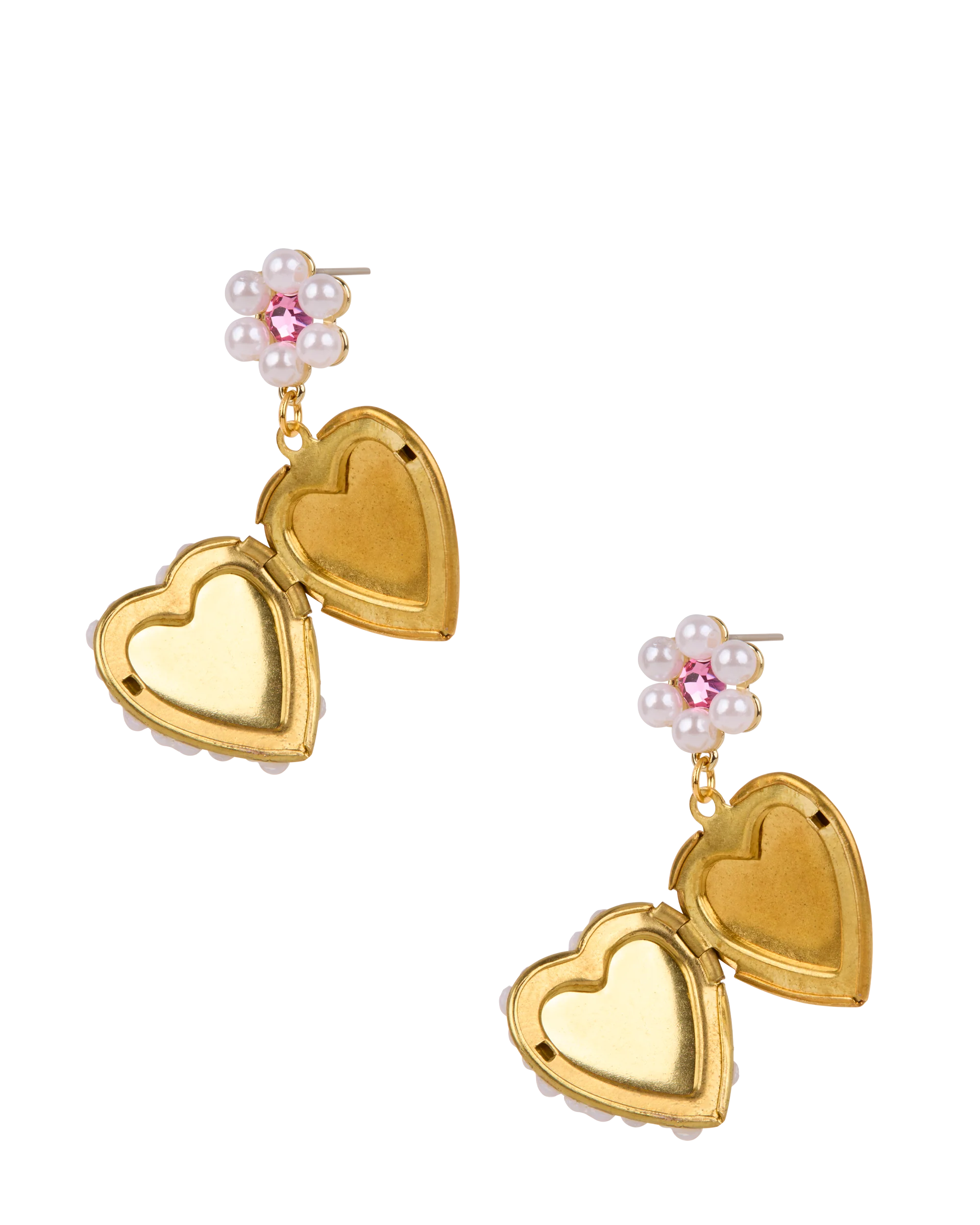 Frost Heart Earrings - Image 3