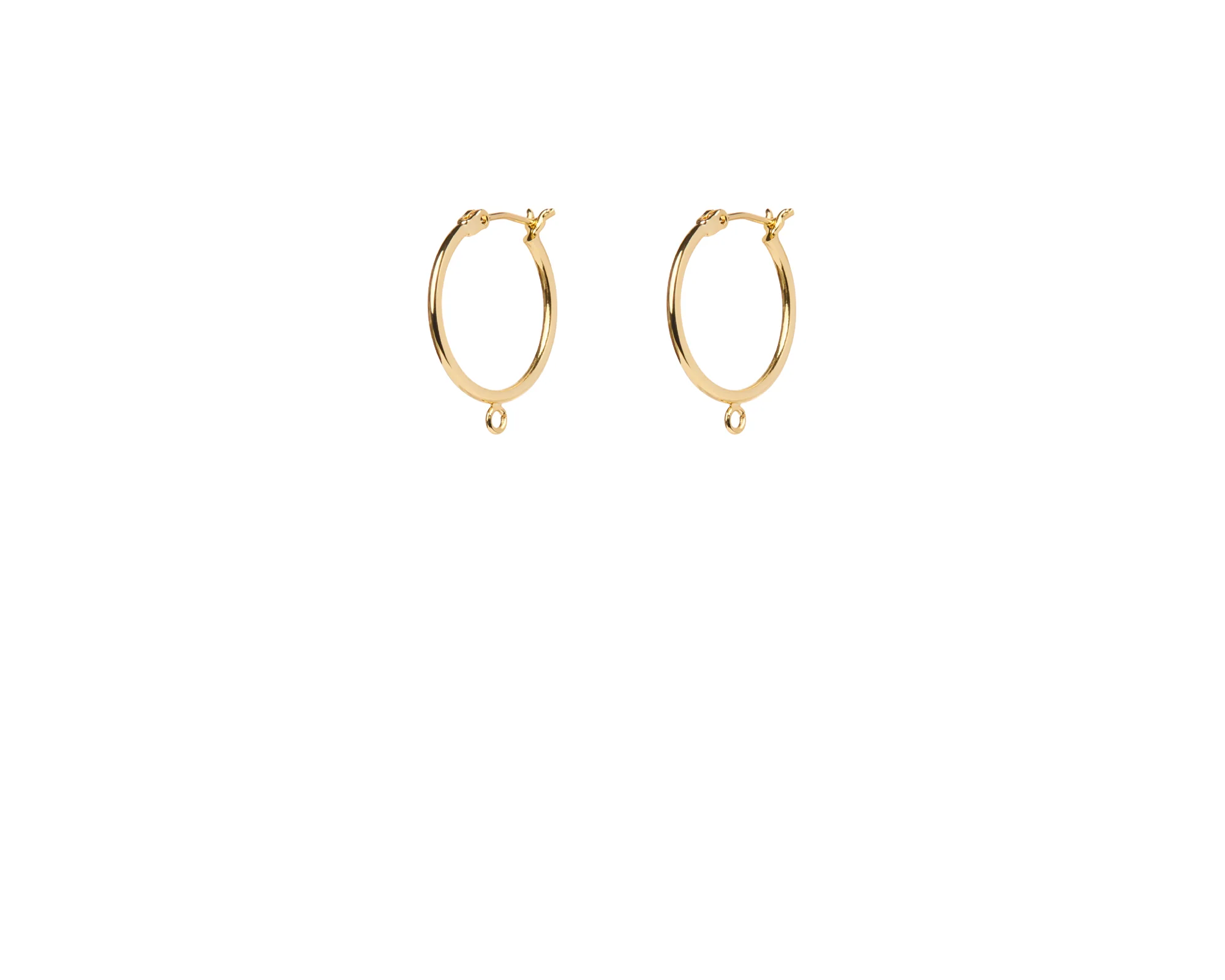 Bronze Tiny Joys Hoop Earrings Pair