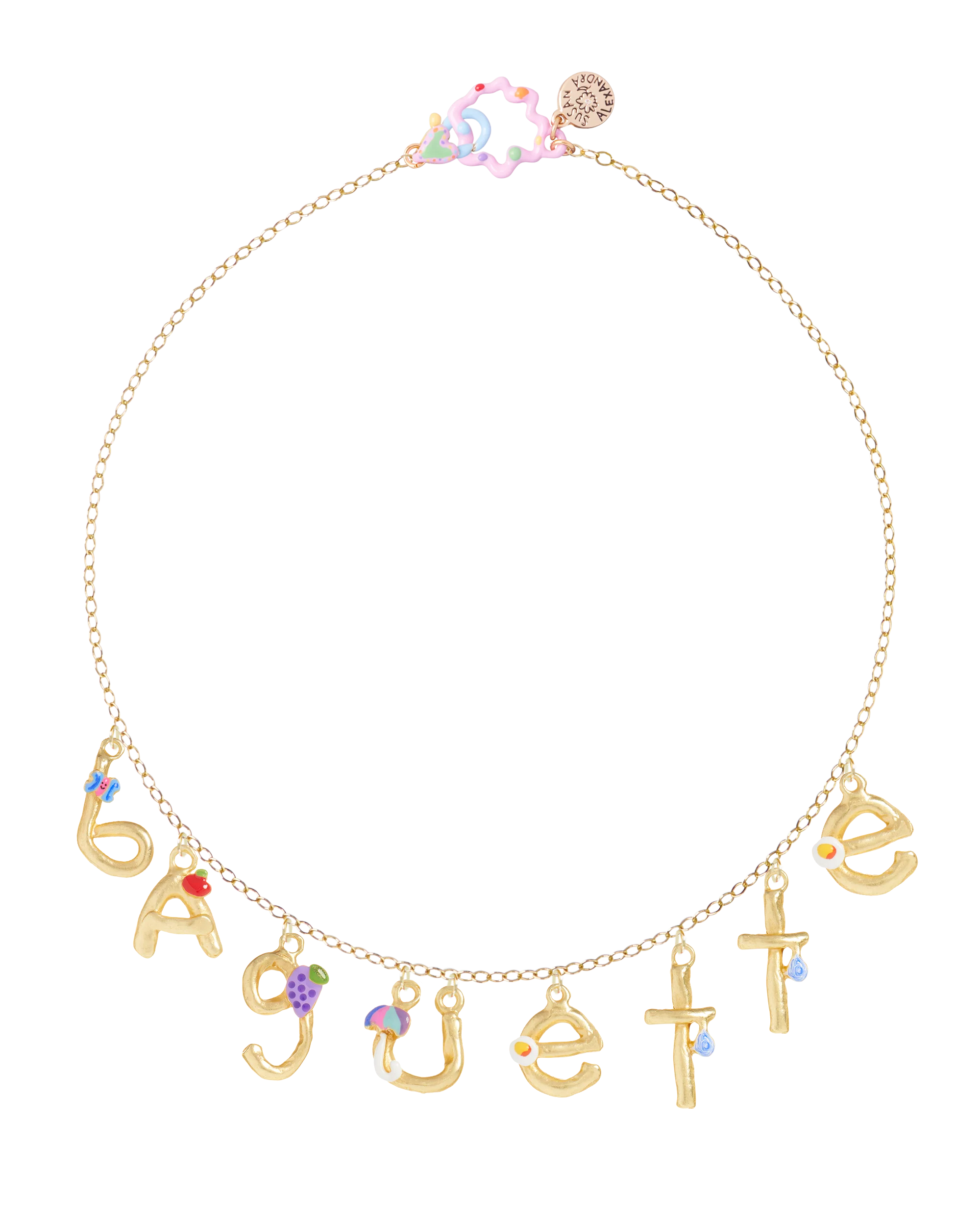 *Make Your Own* Bronze Spells + Numbers Necklace - Image 7