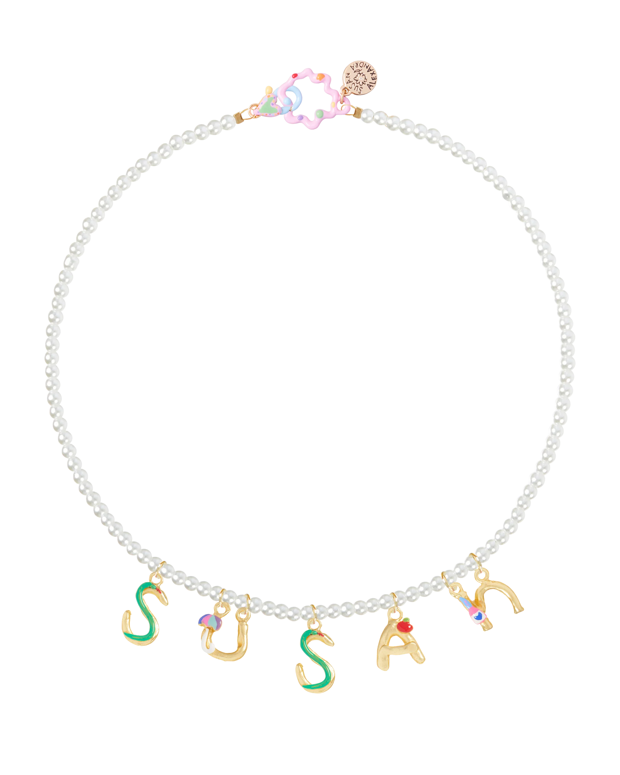*Make Your Own* Pearly Spells + Numbers Necklace - Image 7