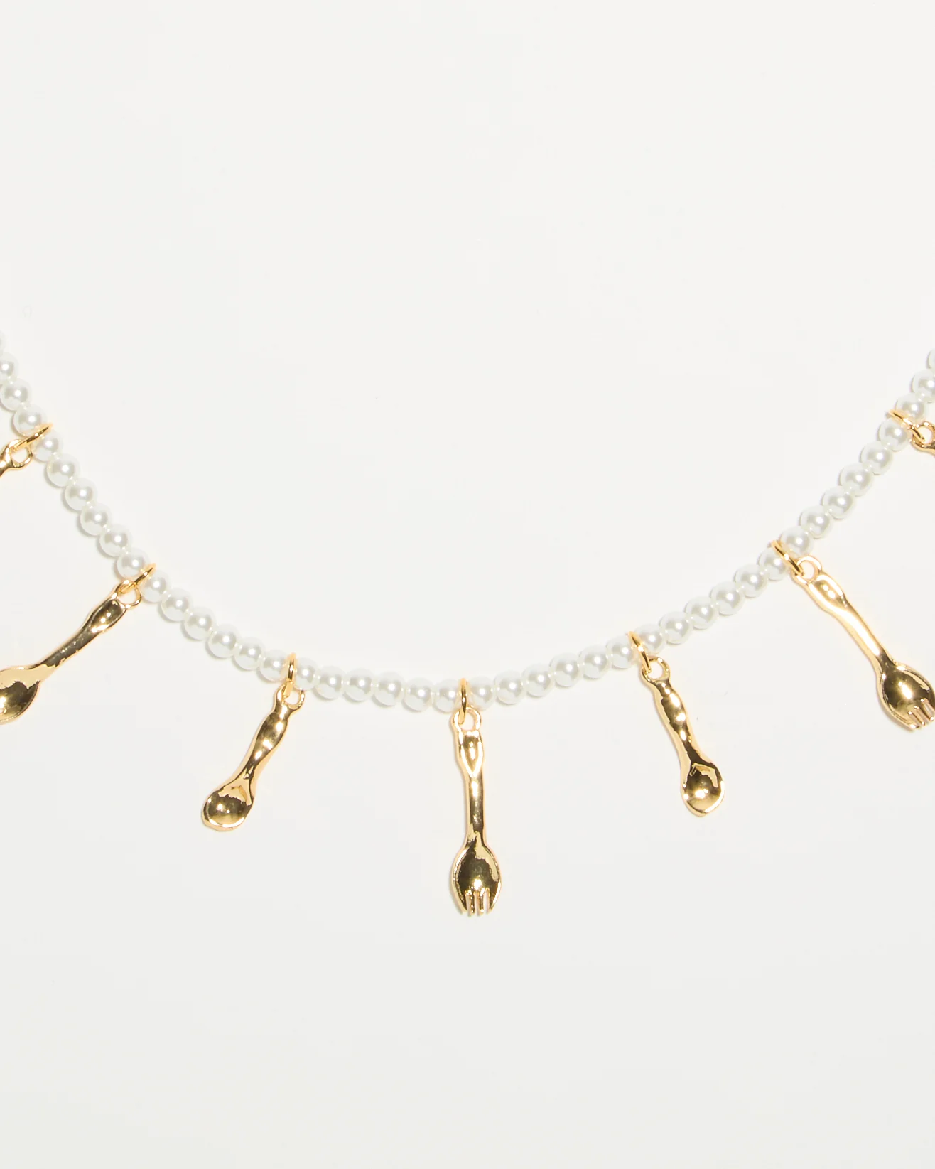 SAMPLE SALE Tiny Joys Necklace on Pearly Chain - Image 7