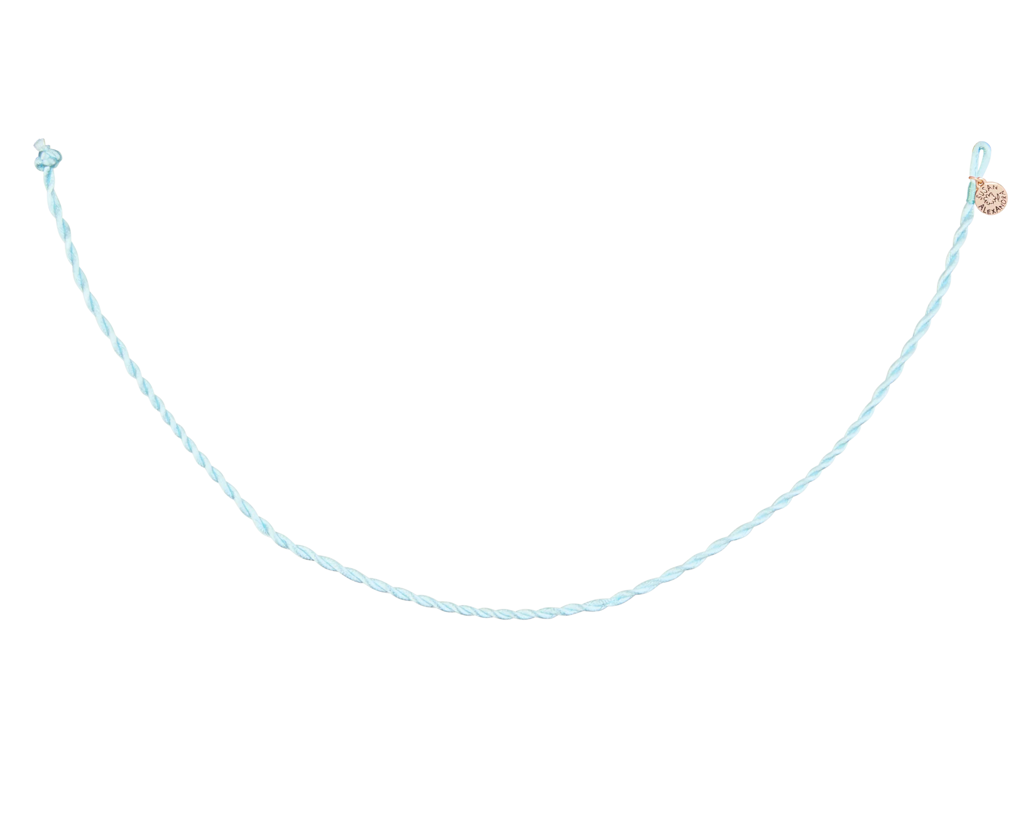 Spells + Numbers Necklace on Wave Wishlette Cord