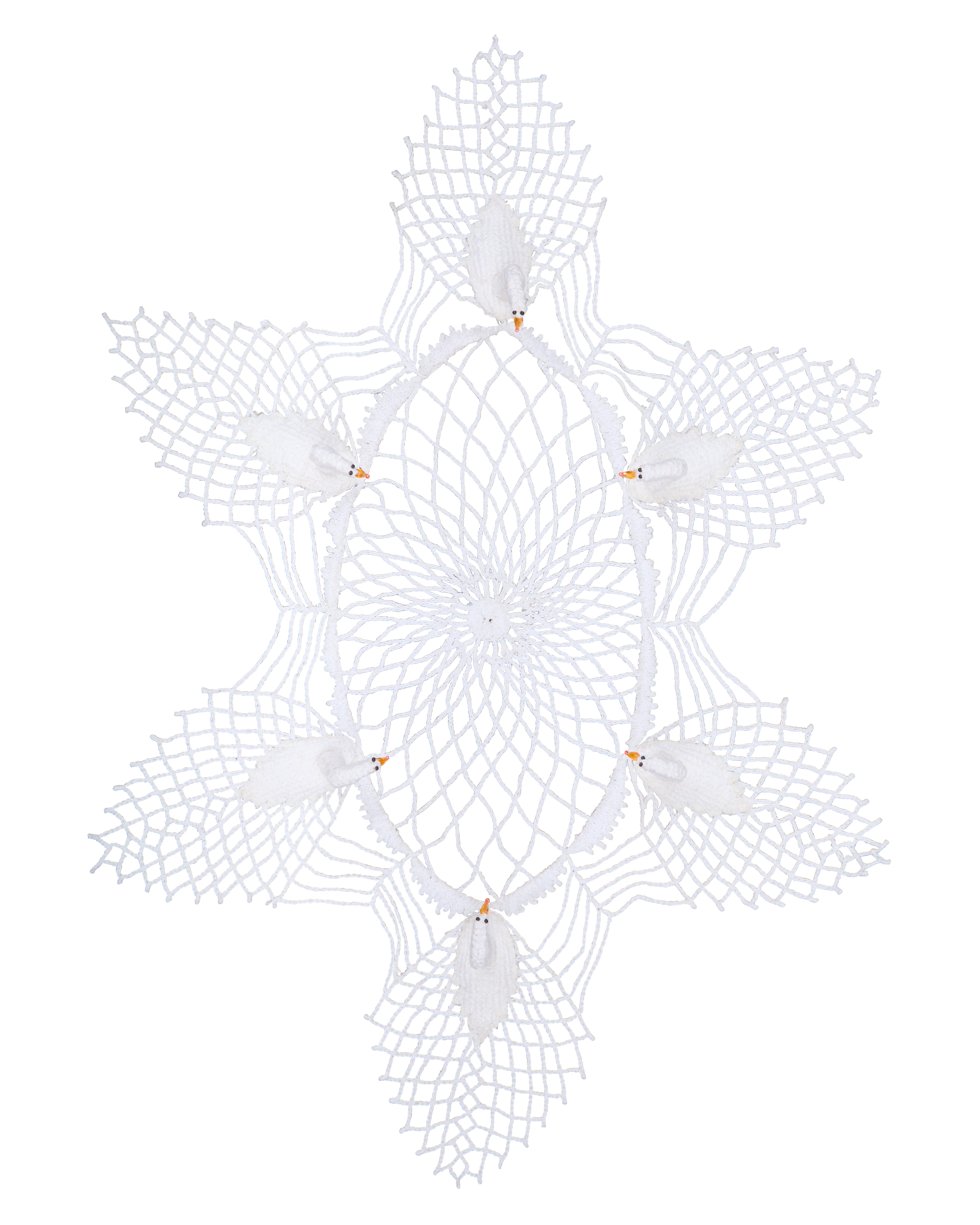 Swan Challah Cover