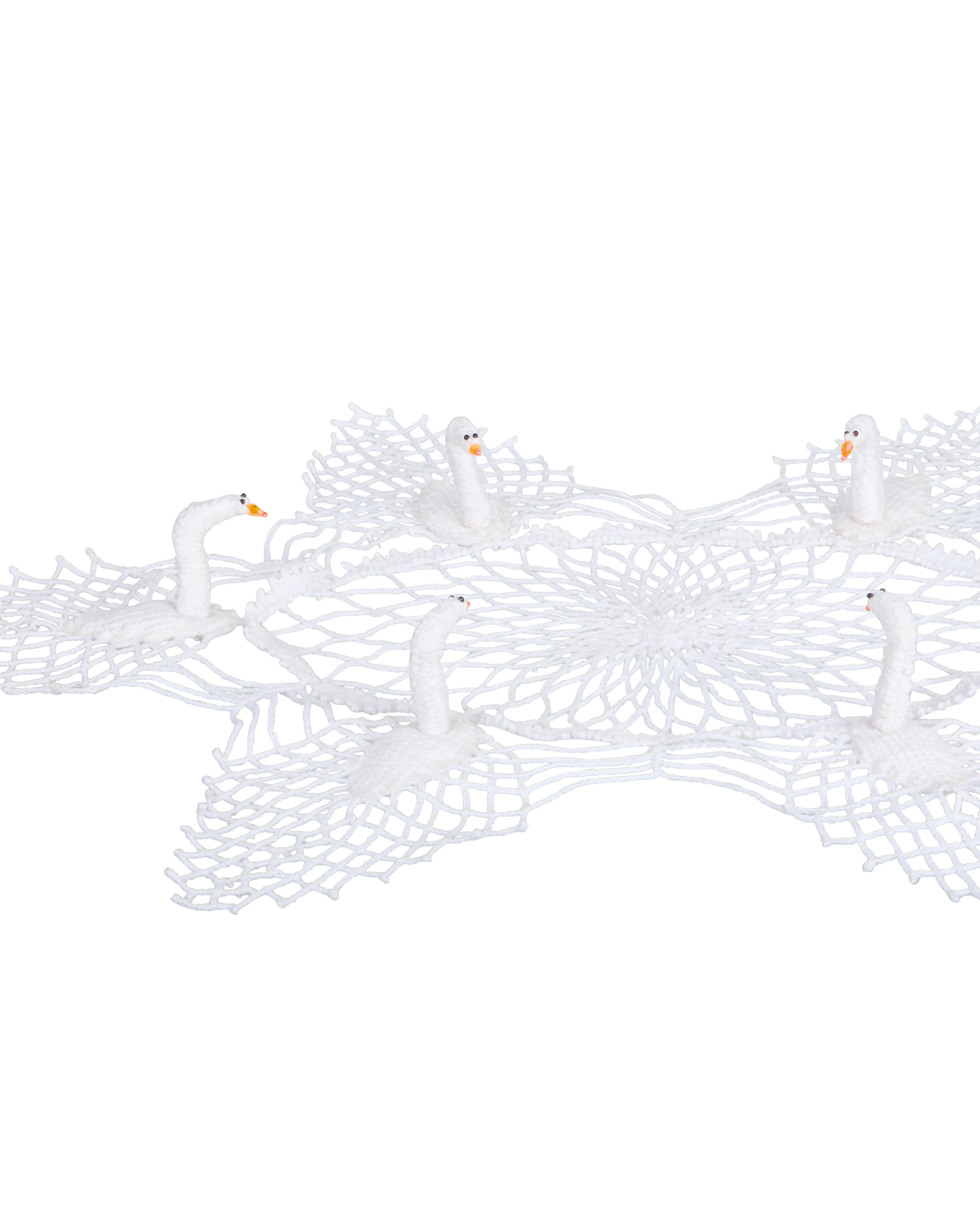 Swan Challah Cover - Image 3